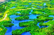 石景山莲石湖的永定河畔：龙行京华的美景