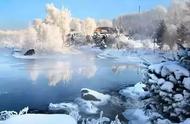 五大连池初冬，雪覆火山的别样风情！